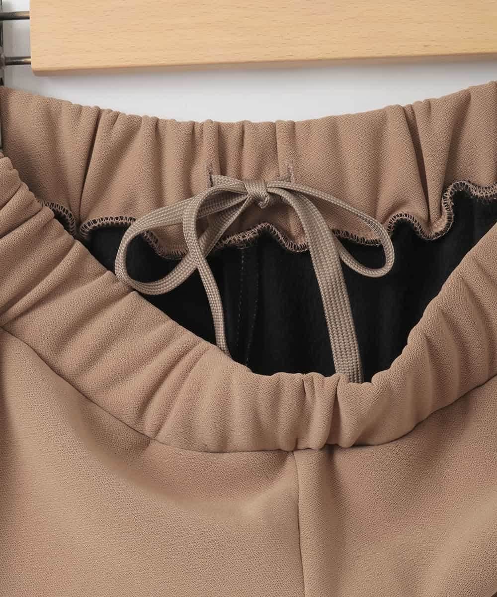 ZMLAE33140 al'aise modulation(アレーズモジュレーション) コクーンシルエットイージーパンツ ベージュ