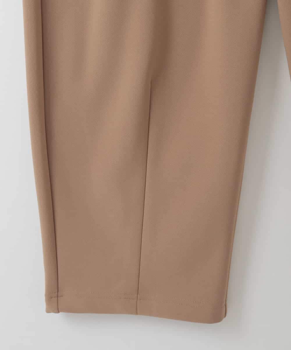 ZMLAE33140 al'aise modulation(アレーズモジュレーション) コクーンシルエットイージーパンツ ベージュ