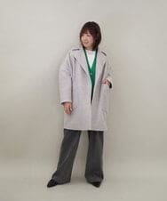 ZMLAE37150 al'aise modulation(アレーズモジュレーション) ツータックウエストデザインパンツ グレー