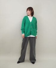 ZMLAE37150 al'aise modulation(アレーズモジュレーション) ツータックウエストデザインパンツ グレー