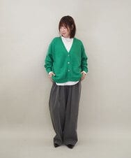 ZMLAE37150 al'aise modulation(アレーズモジュレーション) ツータックウエストデザインパンツ グレー