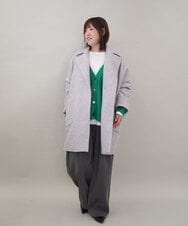 ZMLAE37150 al'aise modulation(アレーズモジュレーション) ツータックウエストデザインパンツ グレー