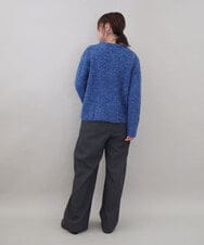 ZMLAE37150 al'aise modulation(アレーズモジュレーション) ツータックウエストデザインパンツ ダークグレー