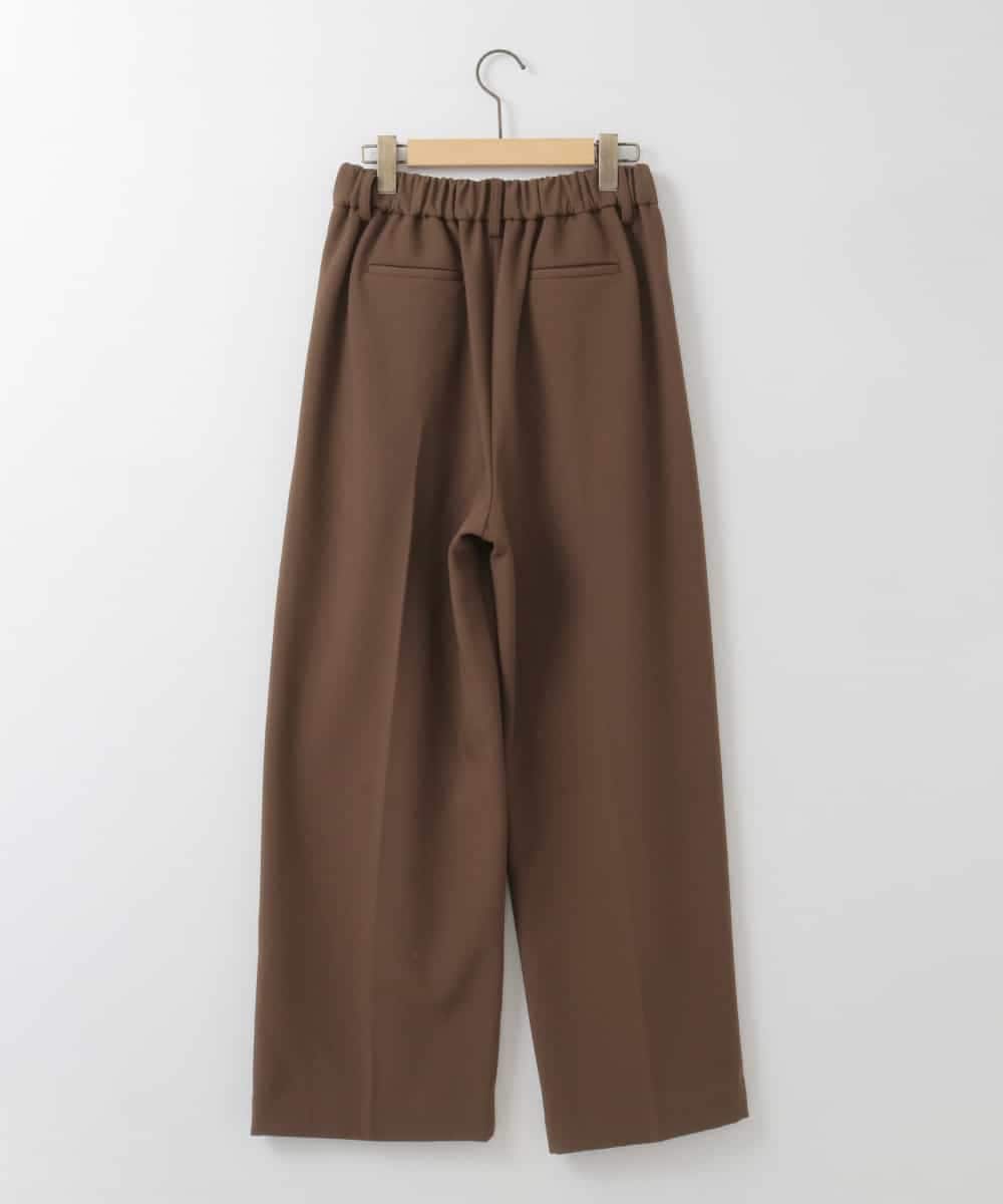 ZMLAE37150 al'aise modulation(アレーズモジュレーション) ツータックウエストデザインパンツ ベージュ