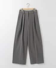 ZMLAE37150 al'aise modulation(アレーズモジュレーション) ツータックウエストデザインパンツ グレー