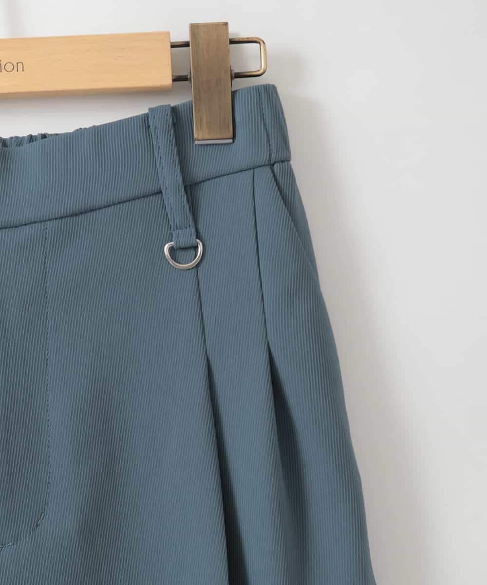 ZMLAH21180 al'aise modulation(アレーズモジュレーション) センタープレスツータックデザインパンツ ネイビー