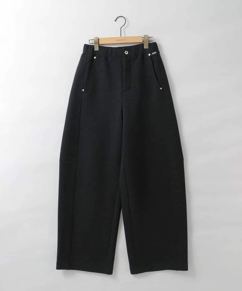 ZMLAH32148 al'aise modulation(アレーズモジュレーション) ボンディングバレルパンツ ダークグレー
