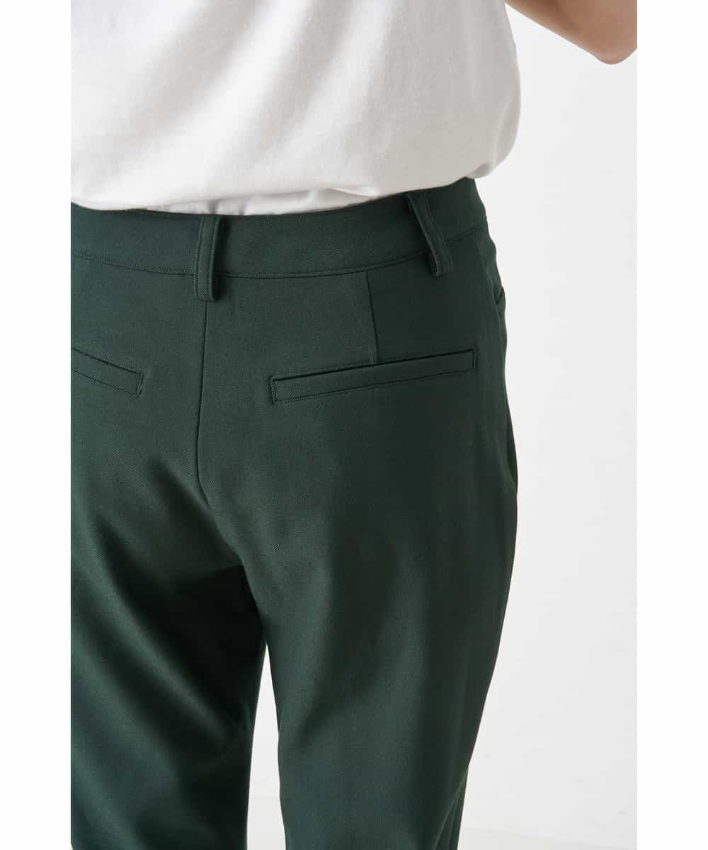 ZMLAR55180 al'aise modulation(アレーズモジュレーション) 【J-Labシリーズ】美シルエットテーパードパンツ グリーン