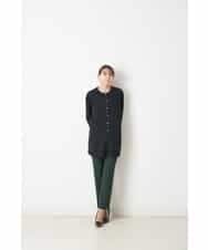 ZMLAR55180 al'aise modulation(アレーズモジュレーション) 【J-Labシリーズ】美シルエットテーパードパンツ グリーン