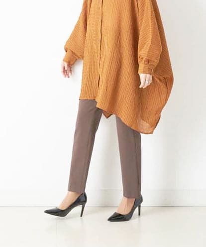 ZMLAR55180 al'aise modulation 【J-Labシリーズ】美シルエットテーパードパンツ