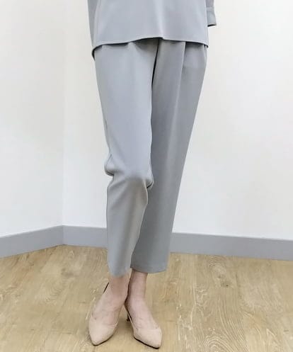 ZMLAT60099  バックウエストゴムタックパンツ