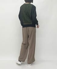 ZMLAW13148 al'aise modulation(アレーズモジュレーション) ドレープワイドパンツ ベージュ