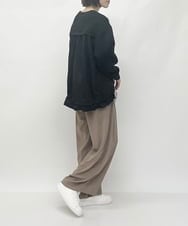 ZMLAW13148 al'aise modulation(アレーズモジュレーション) ドレープワイドパンツ ベージュ