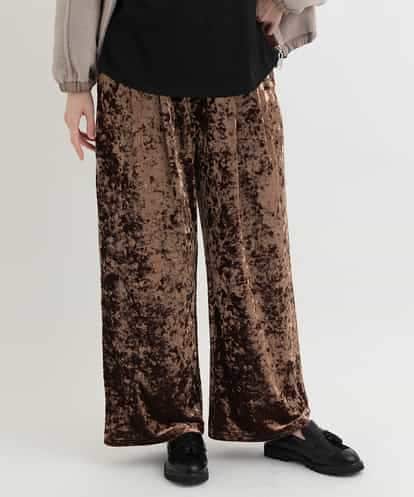 ZMLCB21130  ベロアイージーパンツ