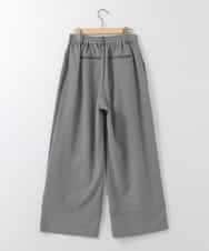 ZMLCE07128 al'aise modulation(アレーズモジュレーション) カットソー切り替えワイドパンツ グレー