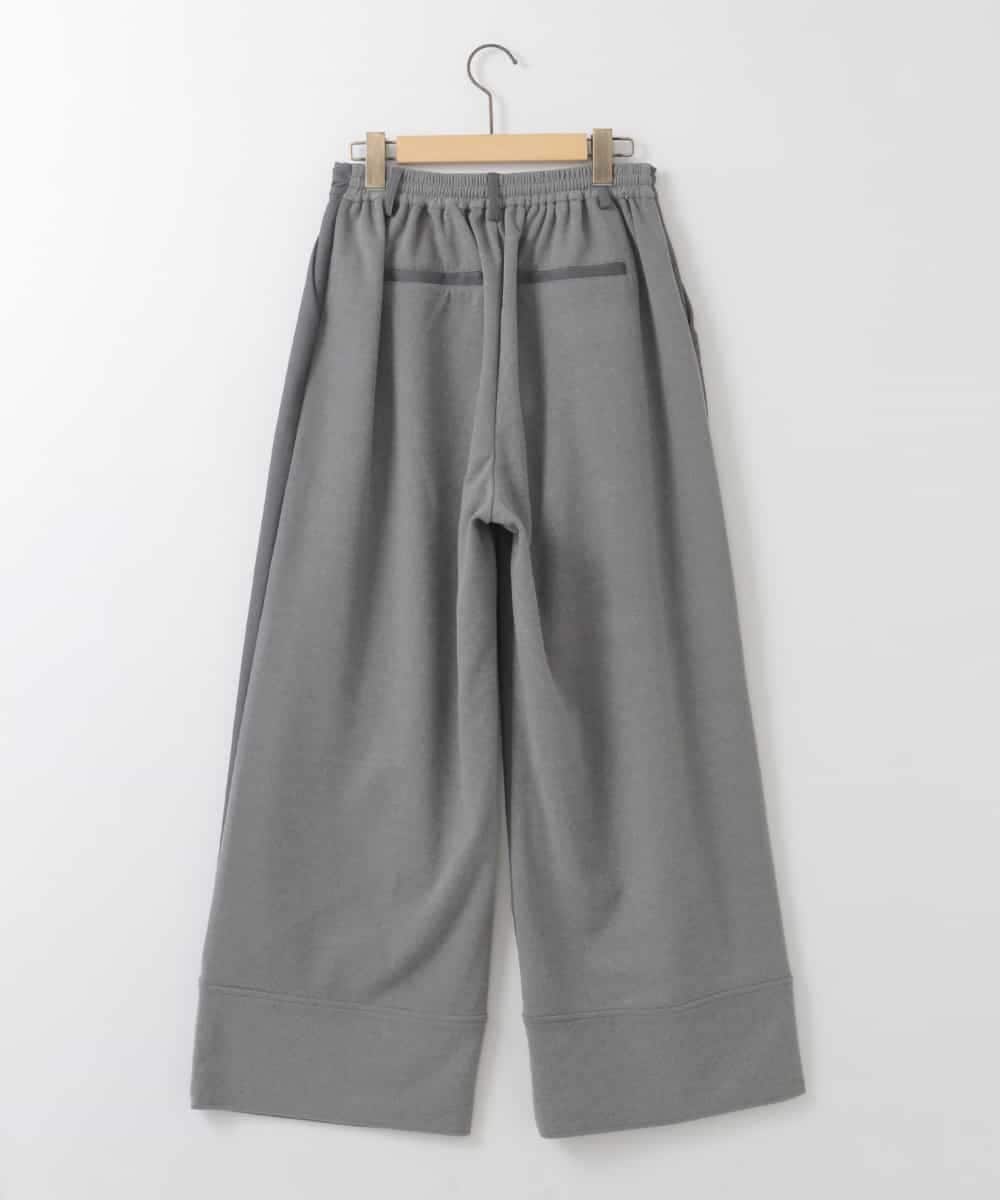 ZMLCE07128 al'aise modulation(アレーズモジュレーション) カットソー切り替えワイドパンツ グレー