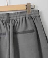 ZMLCE07128 al'aise modulation(アレーズモジュレーション) カットソー切り替えワイドパンツ グレー