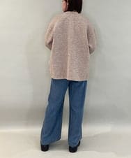 ZMLCE41170 al'aise modulation(アレーズモジュレーション) ワイドタックテンセルデニムパンツ ネイビー