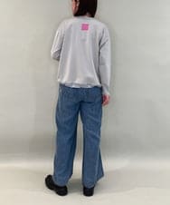 ZMLCE41170 al'aise modulation(アレーズモジュレーション) ワイドタックテンセルデニムパンツ ネイビー