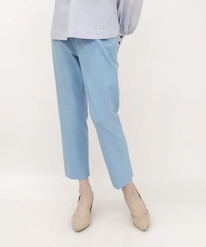 ZMLCT02120 al'aise modulation 【日本製】ソフト裏起毛テーパードパンツ