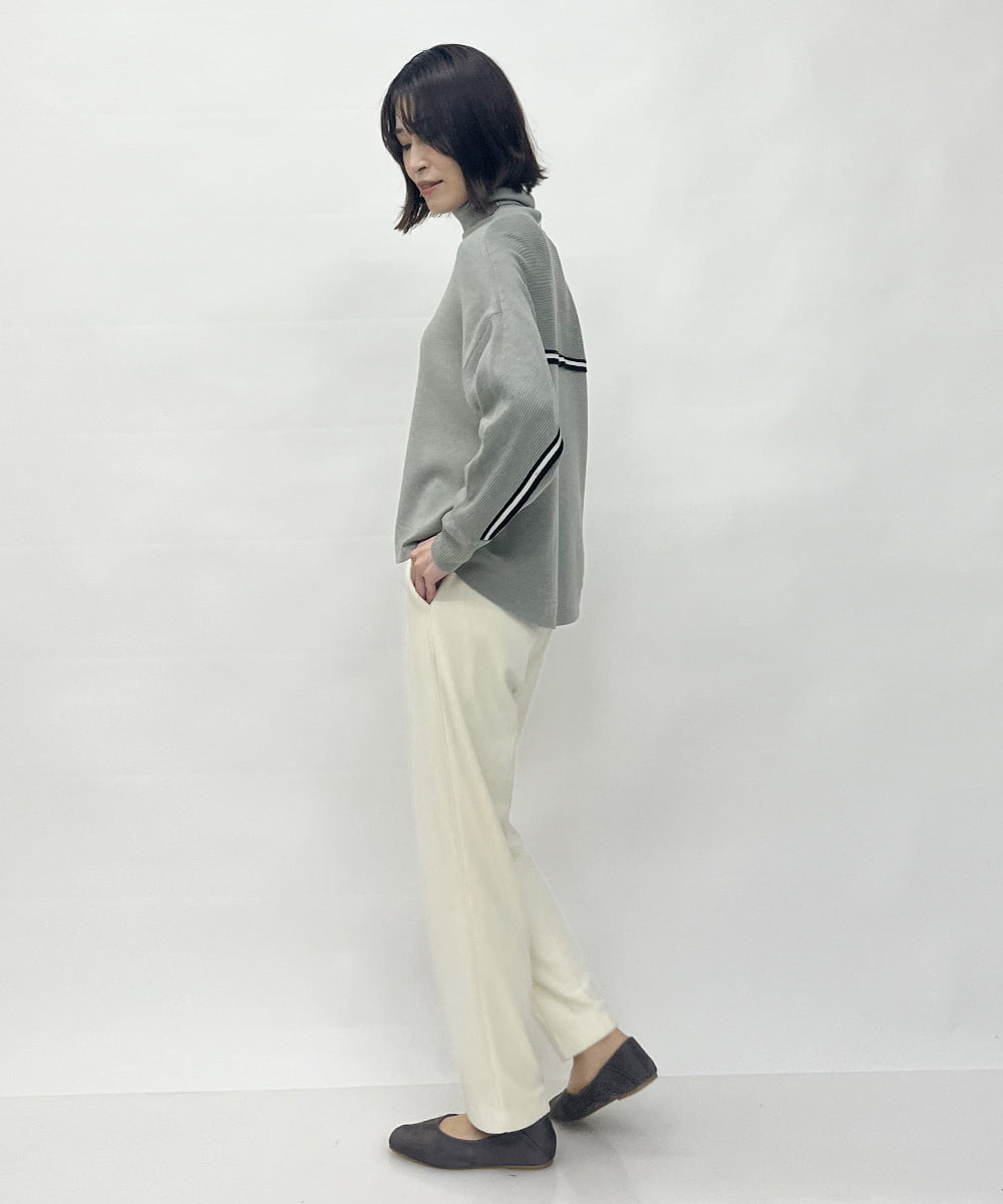 コーディロイ裏起毛テーパードパンツ(フルレングスパンツ) | al