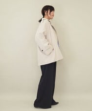 ZMLEE01105 al'aise modulation(アレーズモジュレーション) 【セットアップ対応】【洗える】フルダルワイドパンツ ネイビー