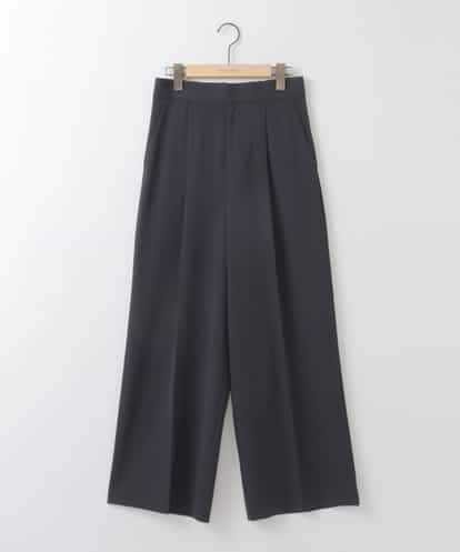 ZMLEE01105 al'aise modulation 【洗える】フルダルワイドパンツ