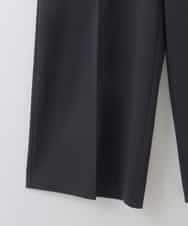 ZMLEE01105 al'aise modulation(アレーズモジュレーション) 【洗える】フルダルワイドパンツ ネイビー