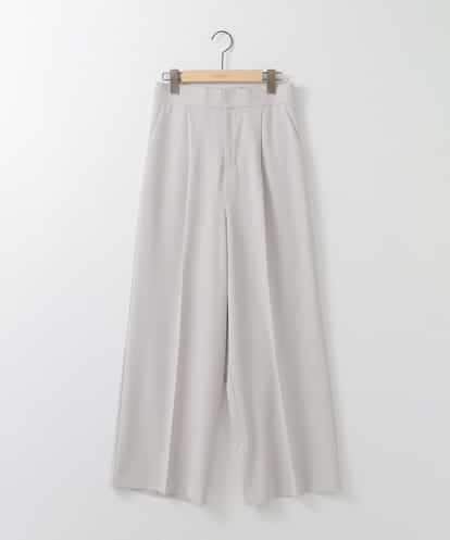 ZMLEE01105 al'aise modulation 【洗える】フルダルワイドパンツ