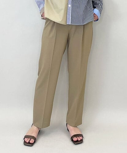 ZMLEE02100 al'aise modulation 【セットアップ対応】【洗える】フルダルテーパードパンツ