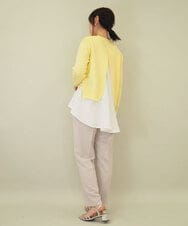 ZMLEE02100 al'aise modulation(アレーズモジュレーション) 【セットアップ対応】【洗える】フルダルテーパードパンツ グレー