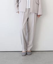 ZMLEE02100 al'aise modulation(アレーズモジュレーション) 【セットアップ対応】【洗える】フルダルテーパードパンツ グレー