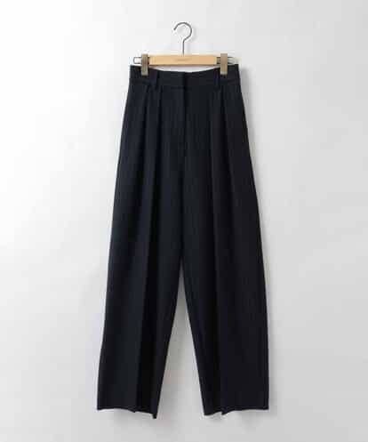ZMLEE03168 al'aise modulation ピンストライプタックワイドパンツ