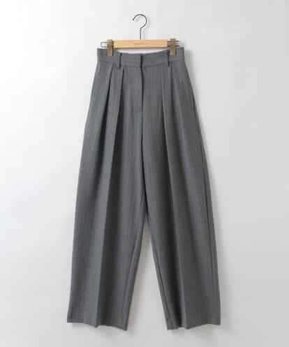 ZMLEE03168 al'aise modulation ピンストライプタックワイドパンツ
