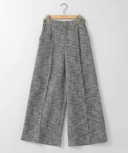 ZMLGE13160 al'aise modulation ツイードワイドパンツ