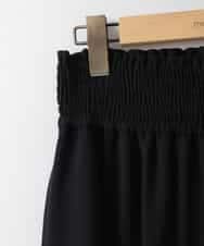 ZMLGE14148 al'aise modulation(アレーズモジュレーション) ウエストシャーリングパンツ ブラック