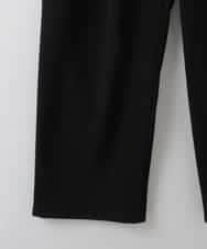 ZMLGE14148 al'aise modulation(アレーズモジュレーション) ウエストシャーリングパンツ ブラック