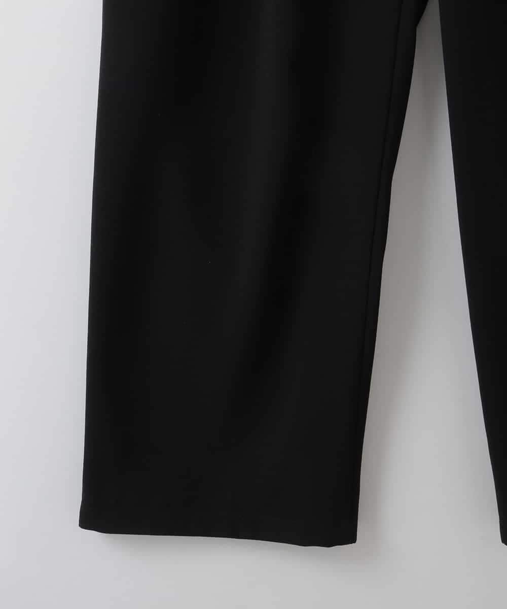 ZMLGE14148 al'aise modulation(アレーズモジュレーション) ウエストシャーリングパンツ ブラック