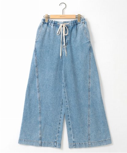 ZMLGE15140 al'aise modulation ワイドデニムパンツ