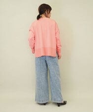 ZMLGE15140 al'aise modulation(アレーズモジュレーション) ワイドデニムパンツ ブルー