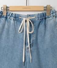 ZMLGE15140 al'aise modulation(アレーズモジュレーション) ワイドデニムパンツ ブルー