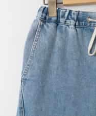 ZMLGE15140 al'aise modulation(アレーズモジュレーション) ワイドデニムパンツ ブルー