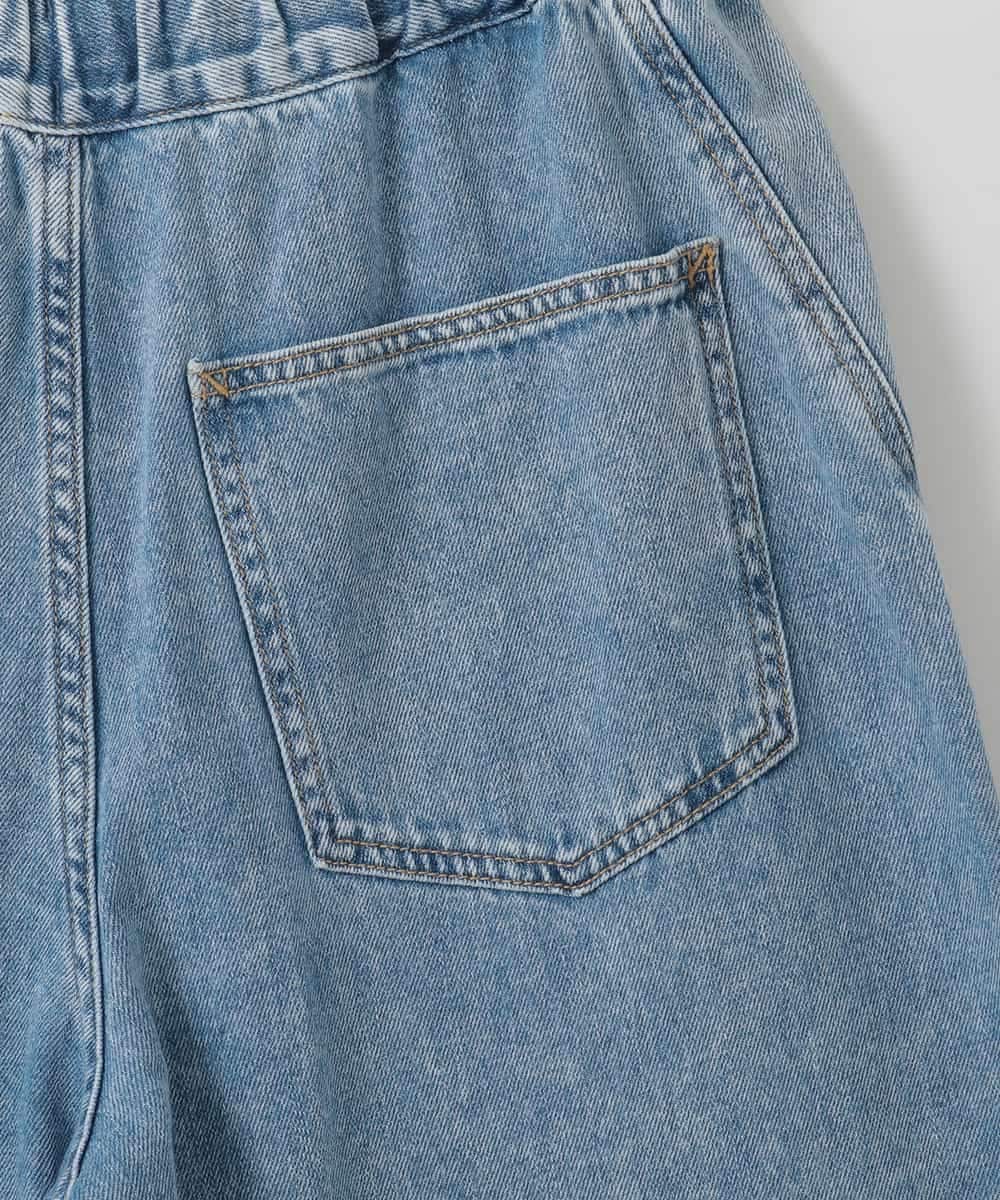 ZMLGE15140 al'aise modulation(アレーズモジュレーション) ワイドデニムパンツ ブルー