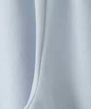 ZMLGE16090 al'aise modulation(アレーズモジュレーション) 【洗える】リネンライクワイドパンツ ライトブルー