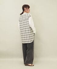 ZMLGE19120 al'aise modulation(アレーズモジュレーション) デニムライクカットパンツ ブラック