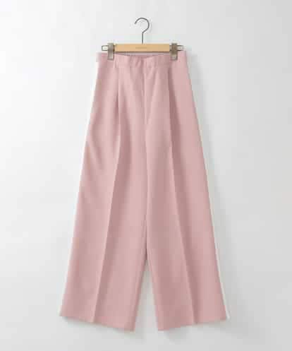 ZMLGE20140 al'aise modulation サイドラインセンタープレスワイドパンツ