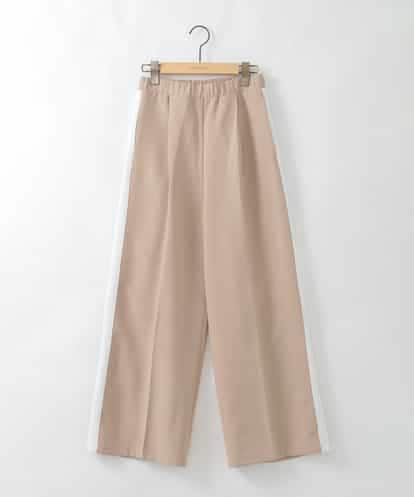 ZMLGE20140 al'aise modulation サイドラインセンタープレスワイドパンツ