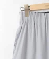 ZMLGE21110 al'aise modulation(アレーズモジュレーション) タックギャザーワイドパンツ グレー