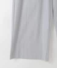 ZMLGE21110 al'aise modulation(アレーズモジュレーション) タックギャザーワイドパンツ グレー