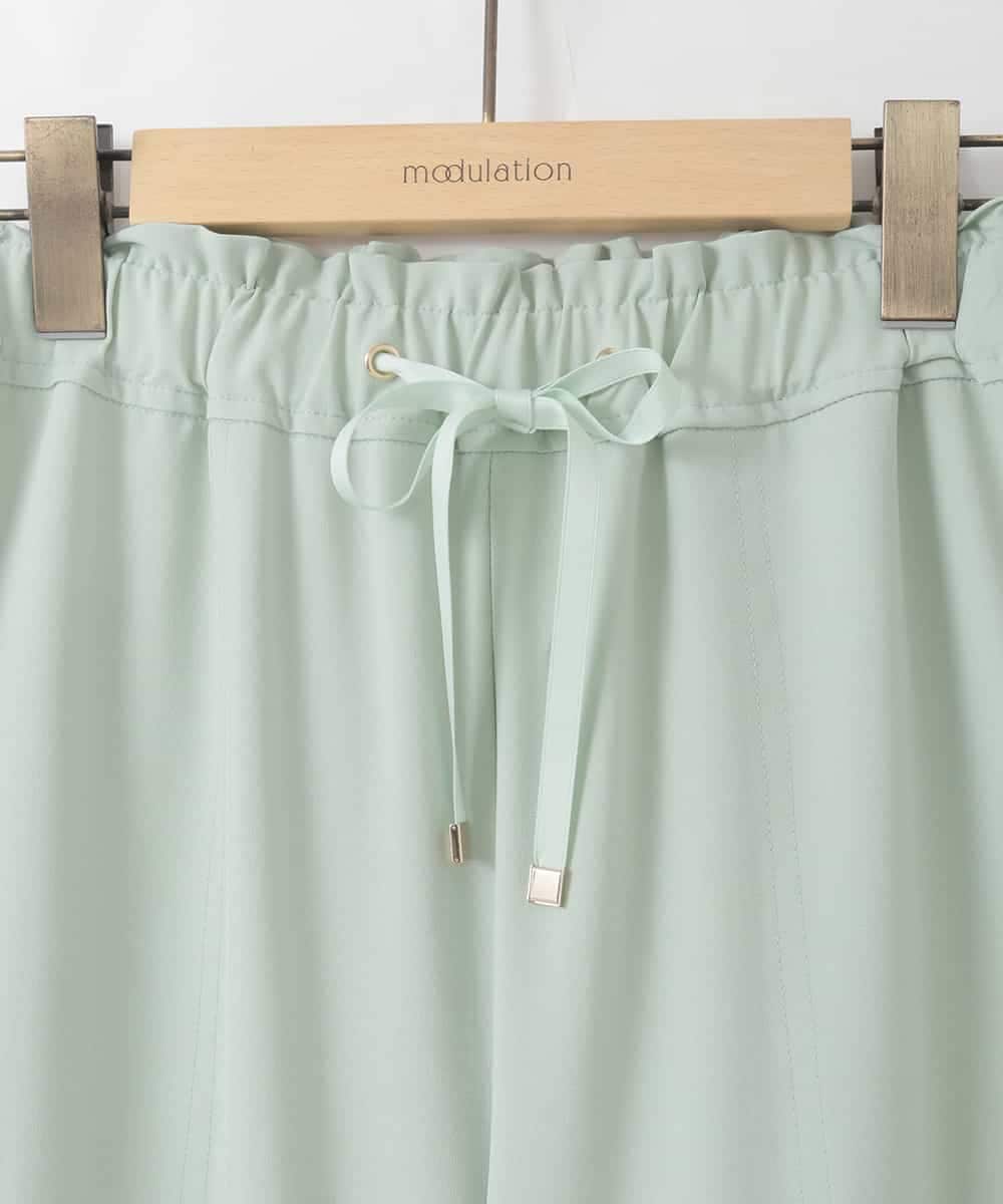 ZMLGE22128 al'aise modulation(アレーズモジュレーション) ドロストイージーパンツ グリーン